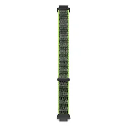 Breathable Nylon Loop Adjustable Sports Wristband Accessory - Fitbit Inspire HR (Bright yellow)