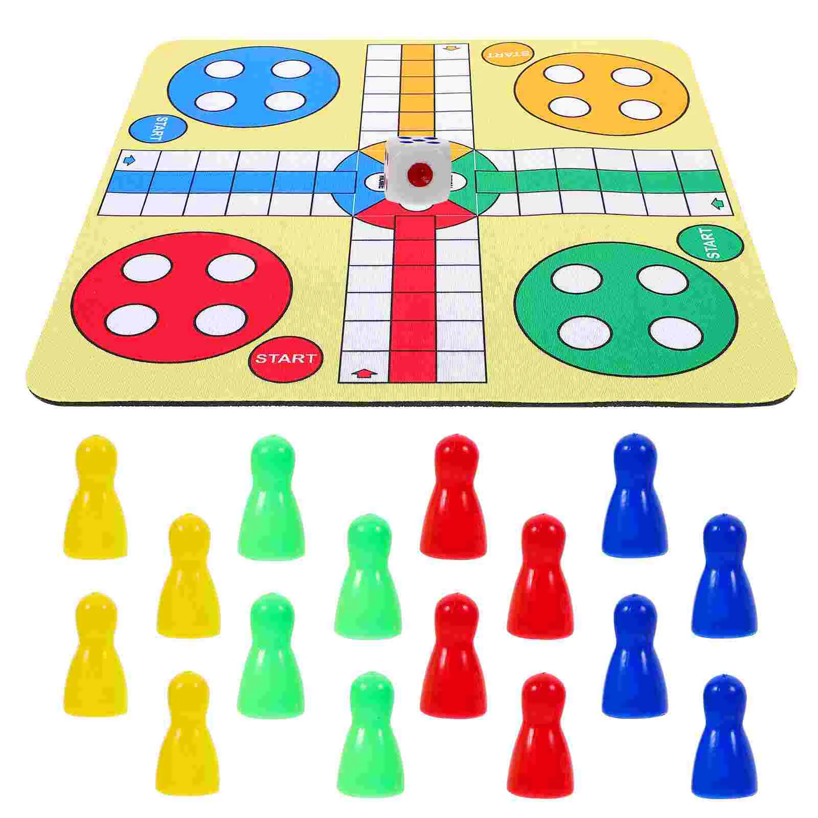 

Flying Chess Mat Flying Chess Toys Chess Game Board Toy Flying Chess Mat Desktop Board Game Interactive Flying Chess Toy
