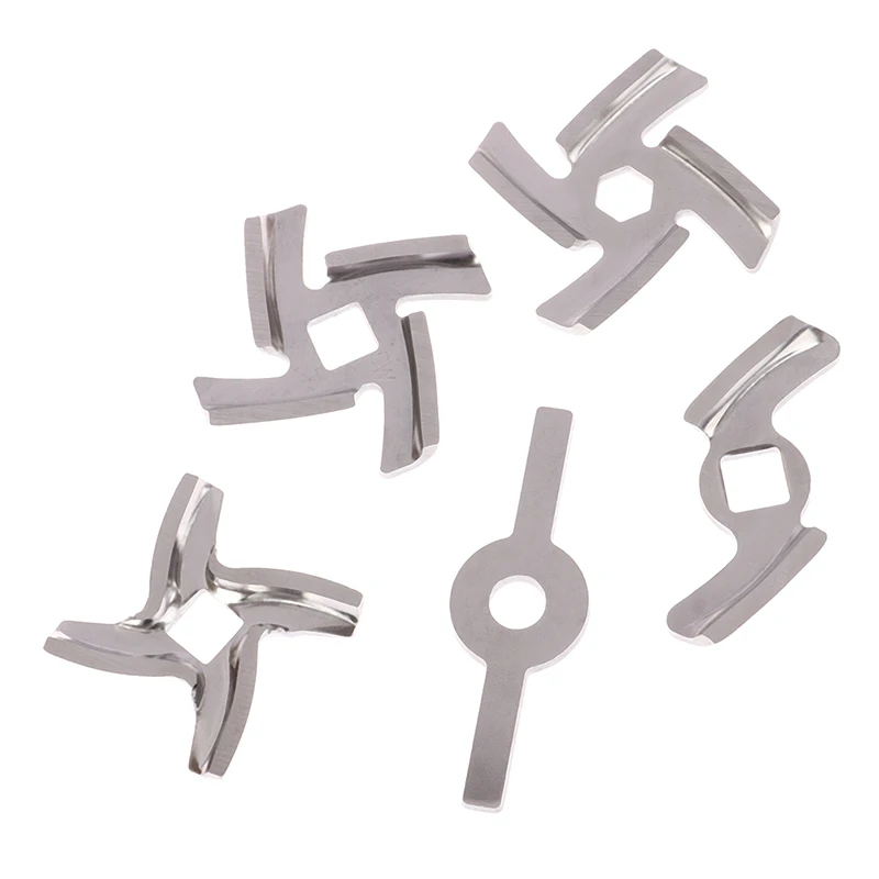 Food Grinder Attachments Meat Grinder Meat Grinder Spare Parts 1PC Meat Grinder Parts Mincer Blade Food Grinding Blade Knife Cutter Replacement Fits