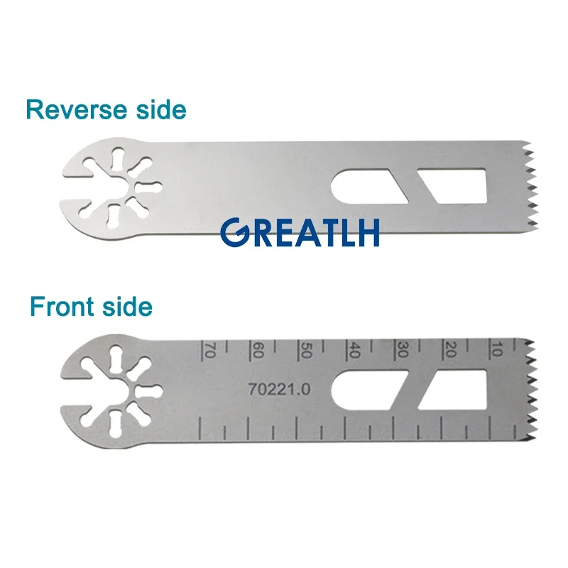 GREATLH Stainless Orthopedic Bone Saw Blade Oscillating Saw Autoclavable Veterinaria Surgery Blade Orthopedic Tool Linvatec veterinary surgical instruments orthopedic instruments