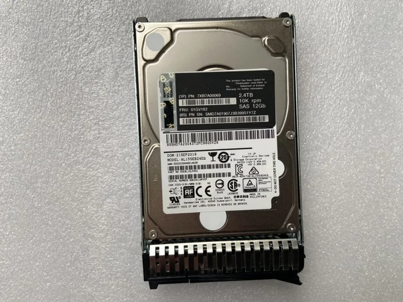 

01GV182 1GV182 7XB7A00069 2,4 T SAS M5 SR 2,5 'жесткий диск HDD