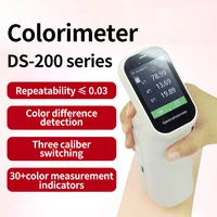Color difference meter, high-precision fabric, plastic, and paint color difference tester DS200 spectrophotometer 1