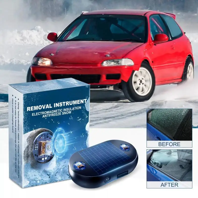 Car Winter Antifreeze Electromagnetic Molecular Windshield Microwave Deicing Anti-Ice Instrument Window Glass Snow Removal windshield deicing instrument windshield defroster car deicer ice deicing tool