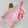 Strawberry Shortcake Microfiber Blanket Quick Drying Beach Towels Oversized Printing Super Absorbent Pool Towel Blanket 2