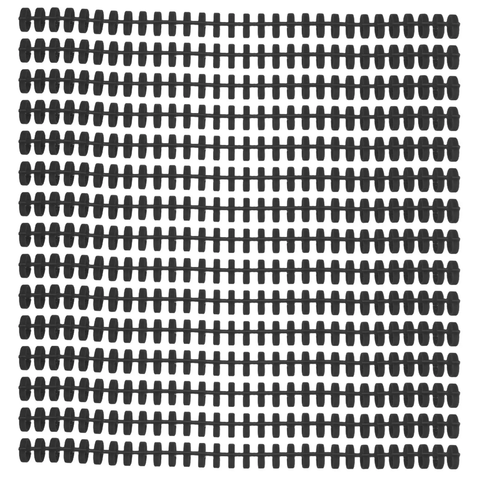 20Pcs 노트북 바인딩 링 플라스틱 코일 스파인 30홀 루스 리프 페이지와 호환 가능 학생용 DIY 바인더 업그레이드