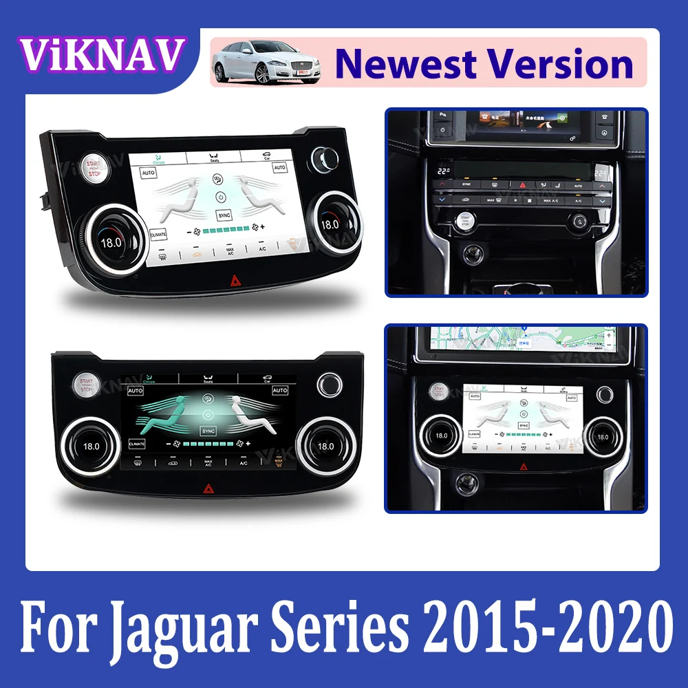 LCD Climate Control Screen AC Panel for Jaguar Series 2015 2020 Air