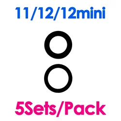 Premium Back Camera Glass Replacement Kit - 5 Sets of Durable Lens Repair Tools (5 X For 11 12 12mini)