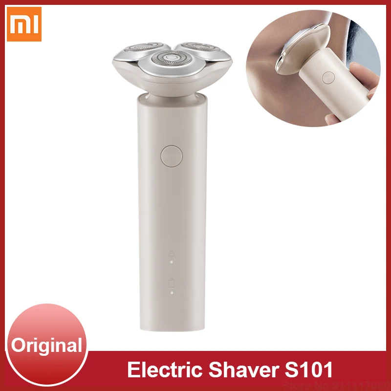 Xiaomi Mijia Electric Shaver S101 Typec Charging 3 Heads Razor With
