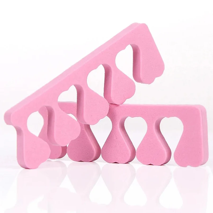 10/25/50 Nail Art Toe Separators Toe Nail Separators Eva Sponge Foot And Salon Tools And Supplies