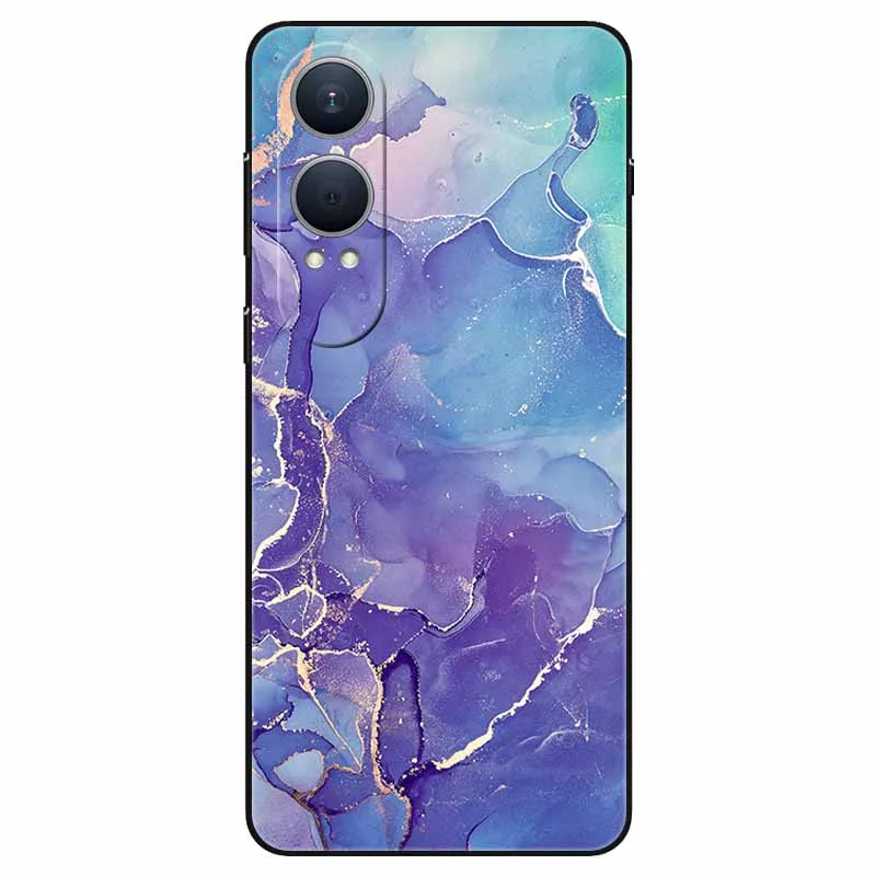Floral Silicone Soft TPU Phone Case – Shockproof Protector Bumper Cover for OnePlus Nord CE4 Lite 5G