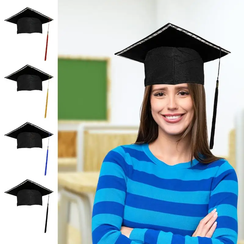 

Bachelor Graduation Hat Unisex Unisex Graduation Hat Class Of 2024 Grad LED Glowing Top Hat For High School College University