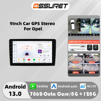 Autoradio Android Carplay de 9 pulgadas para Opel Astra H 2004 Antara Corsa C D Meriva Zafira Vivaro Combo Vauxhall Holden Multimedia 1