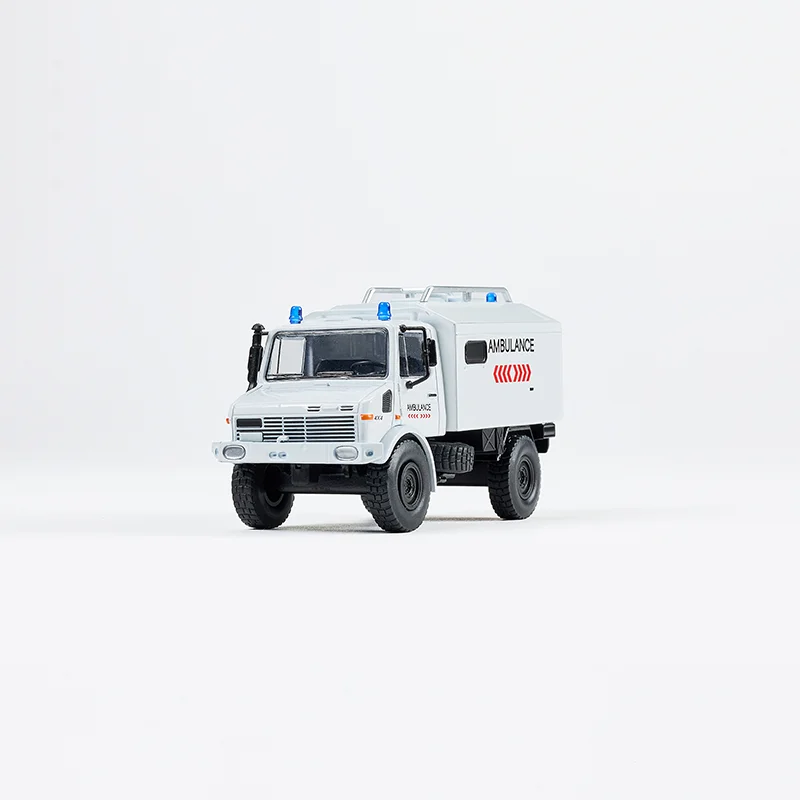 Voiture Miniature 1:64 Unimog U1300L Mercedes-Benz - Masdi - Métal & Plastique, Neuf