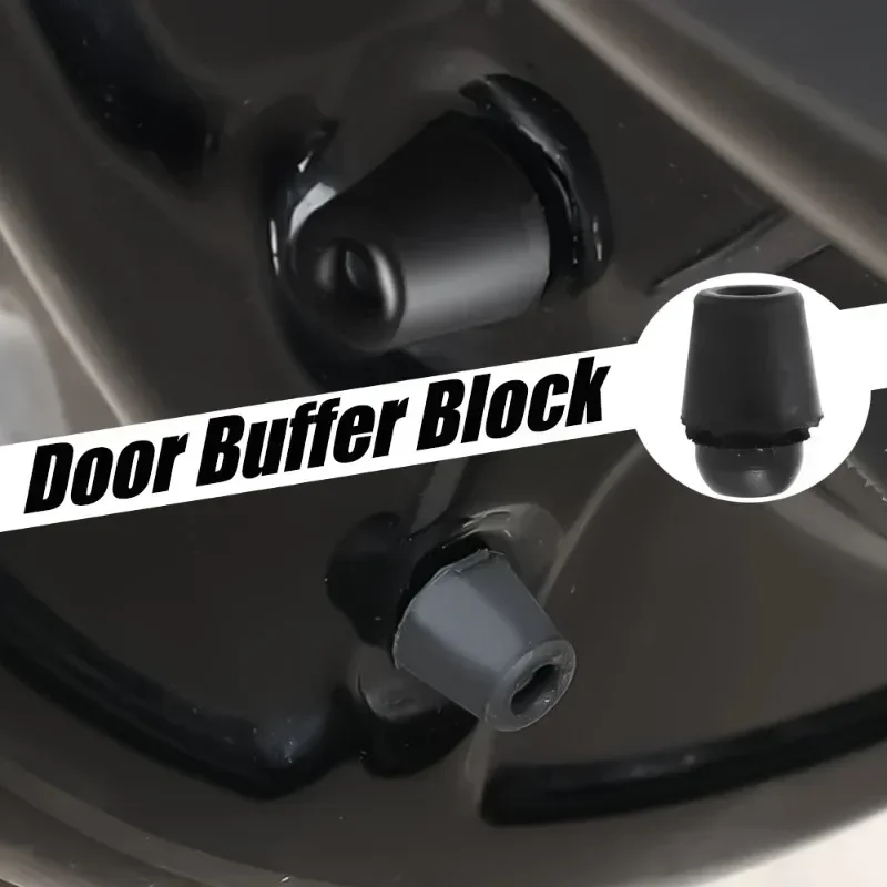 Car Door Buffer Block Shock Absorber Buffer Car Door Gasket Shock Absorber Cushion 4pcs