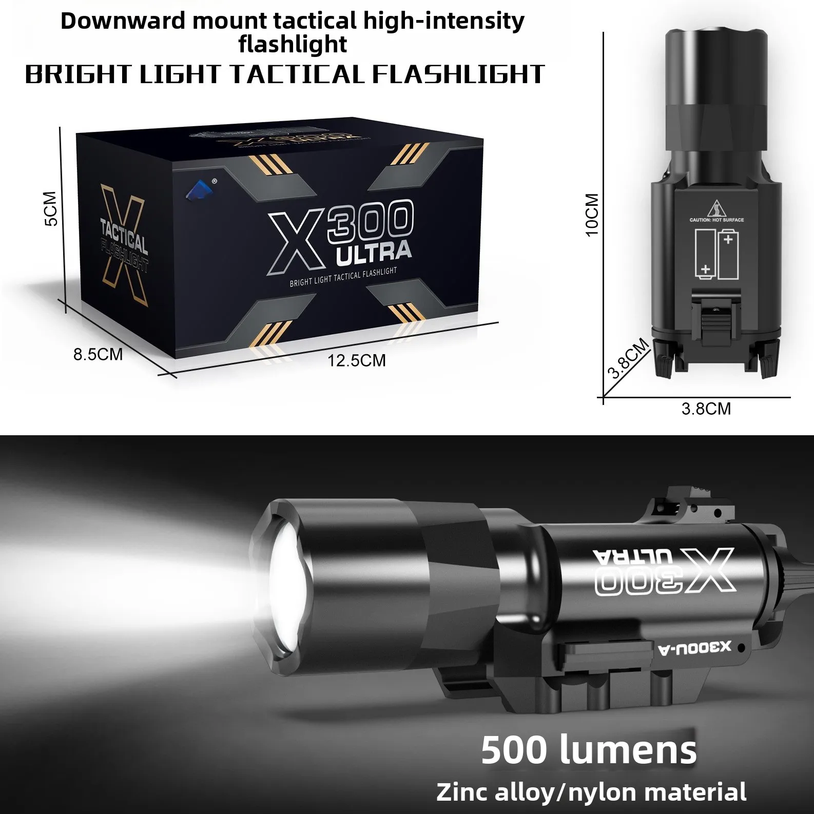  slider image of Tactical Surefir Style X300U