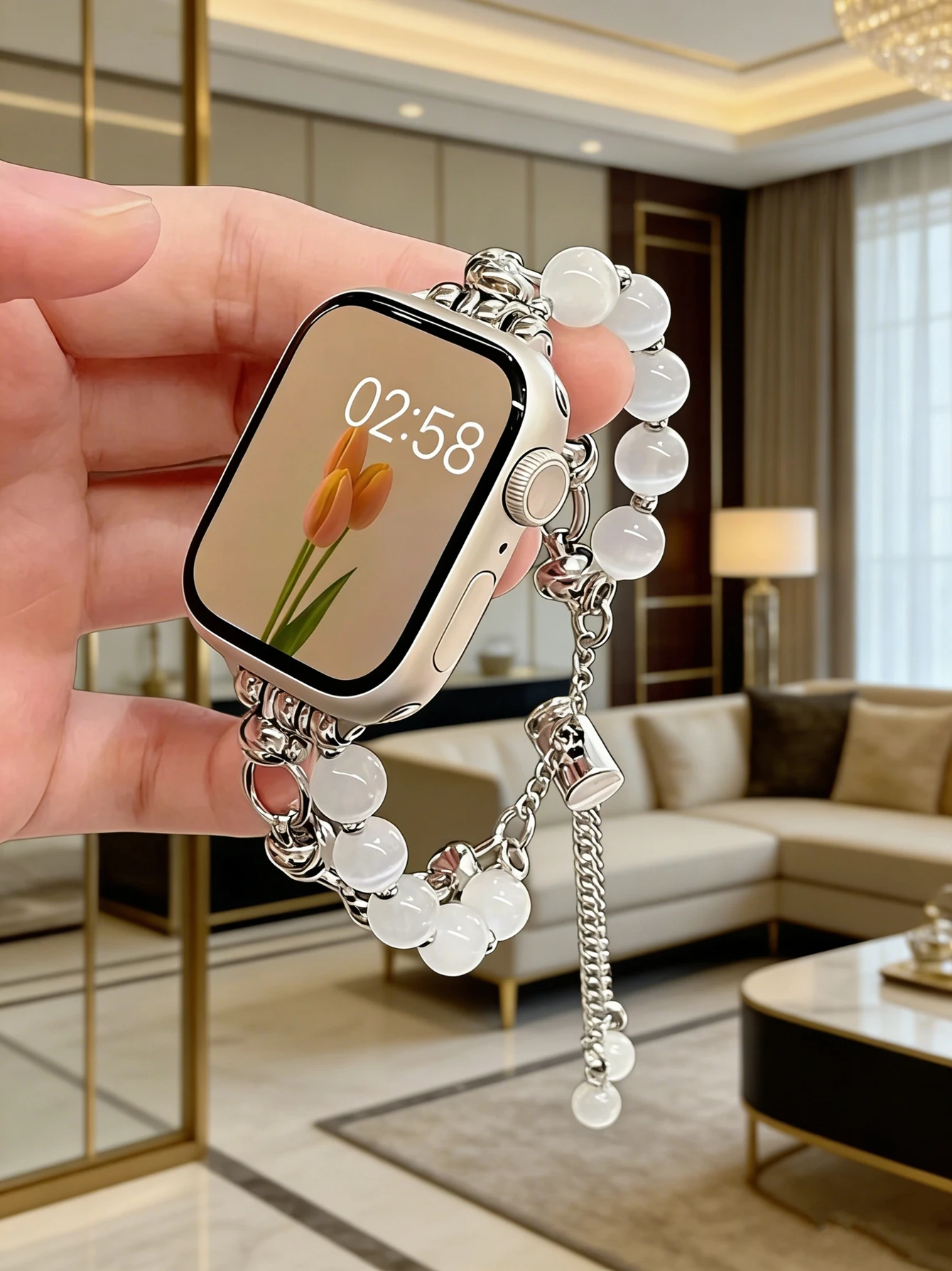 Elegant Women's Luxury Link Watch Band
