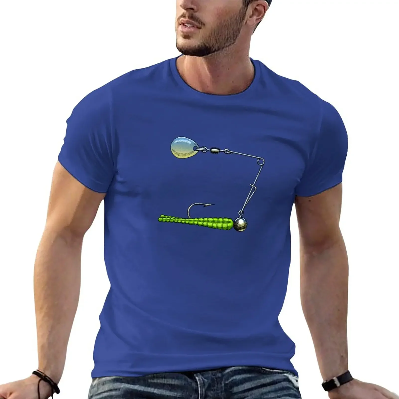 

Grasshopper lure with spinner T-Shirt Blouse boys whites t shirts for men pack