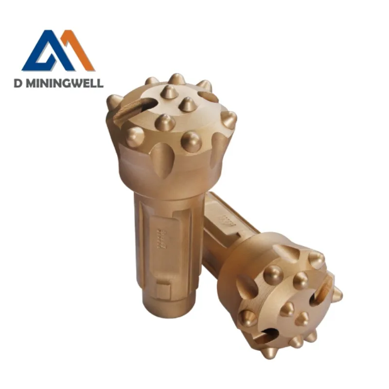 

Miningwell CIR90 Dth Hammer Dth Bit Drill Bits 110 Mm for Water Well Drilling