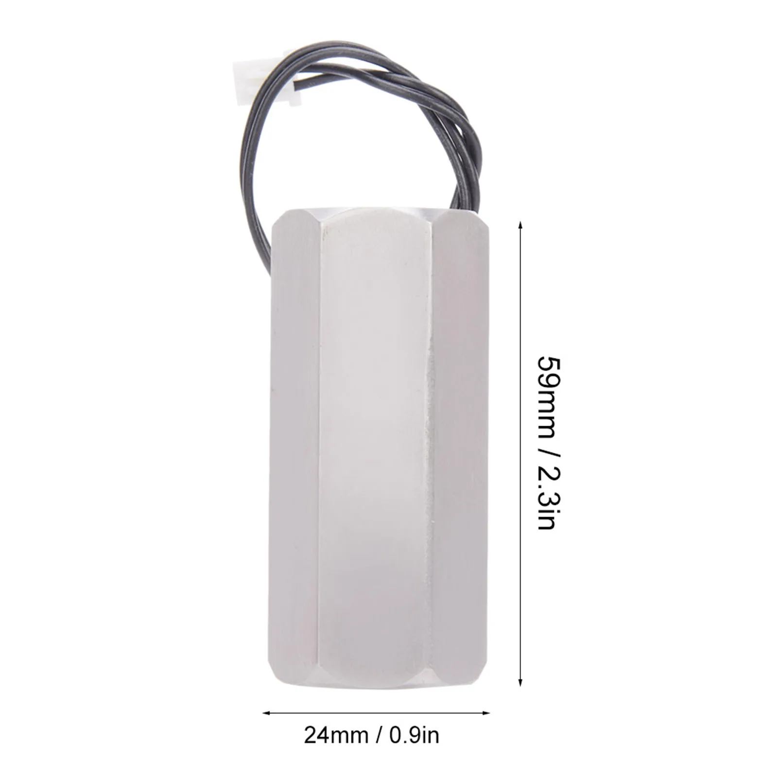 Water Flow Switch Sensor 304 Stainless Steel High Accuracy FS-01 G1/2inch Double Female Thread