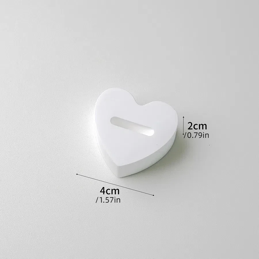 Gypsum white ring display stand holder ,Jewelry organizer props . couple ring display holders case , creative earrings box