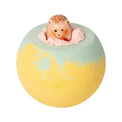 Children's Bubble Bath Fizzies with Surprise Toys - Safe & Natural Essential Oil Bath Bomb Set (Tea Tree 1PC)