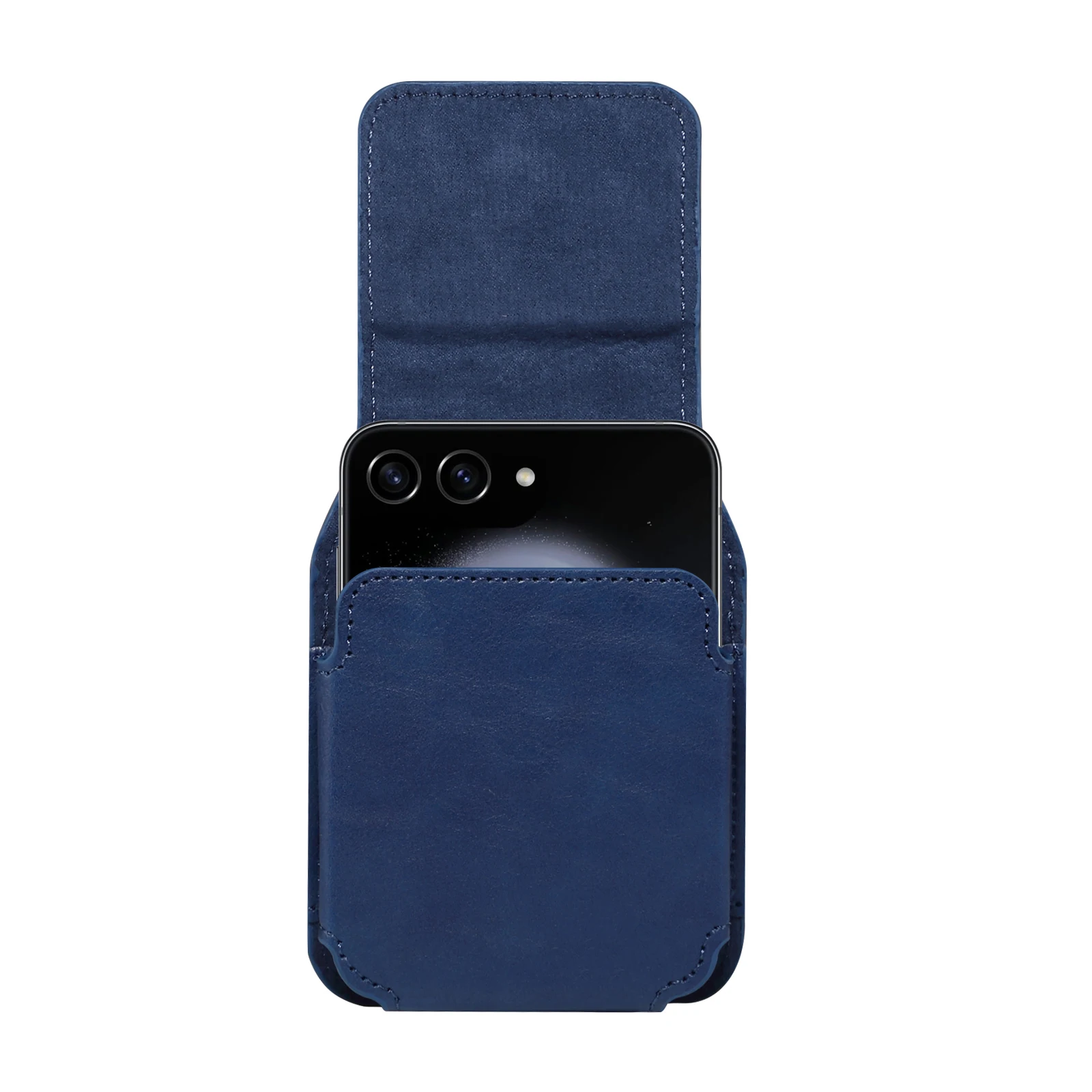 Leather Belt Clip Waist Bag - Universal Smartphone Holster Cover