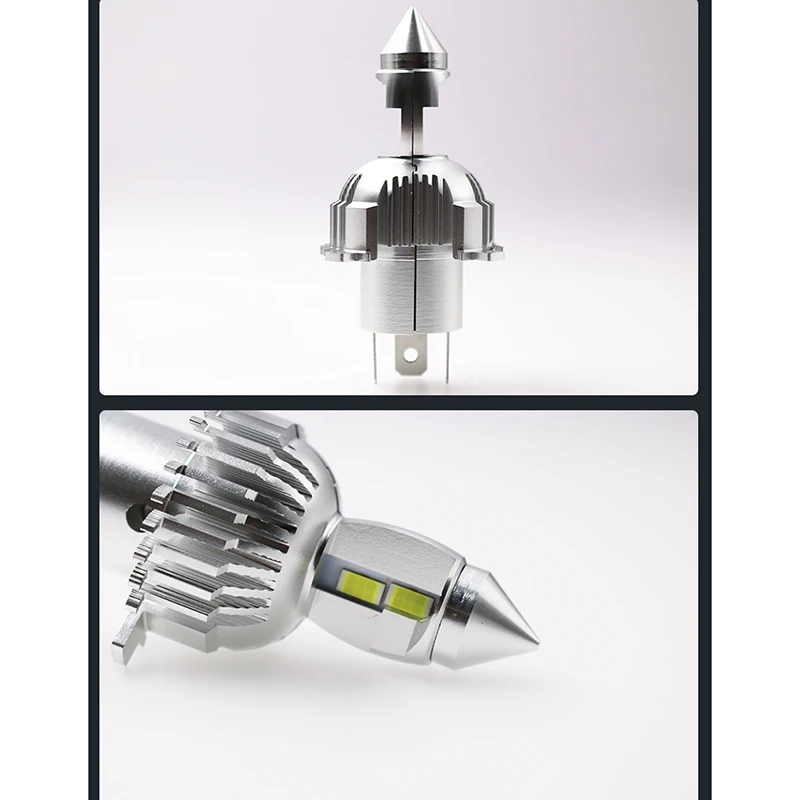 EURS New M3 2piece Car Headlights Bullet LED H4 DRL Hi/Lo Beam Atuo Headlamp Accessories Spotlights Lamp 6500K 28V |