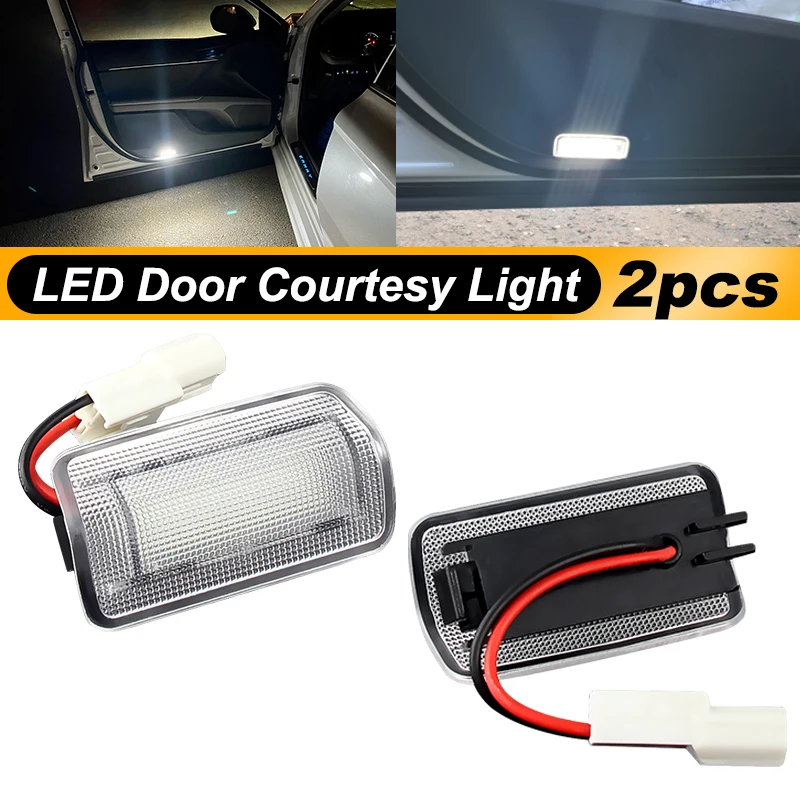2x LED Door Courtesy Light For Lexus IS250 IS300 RX300 GS300 RX350