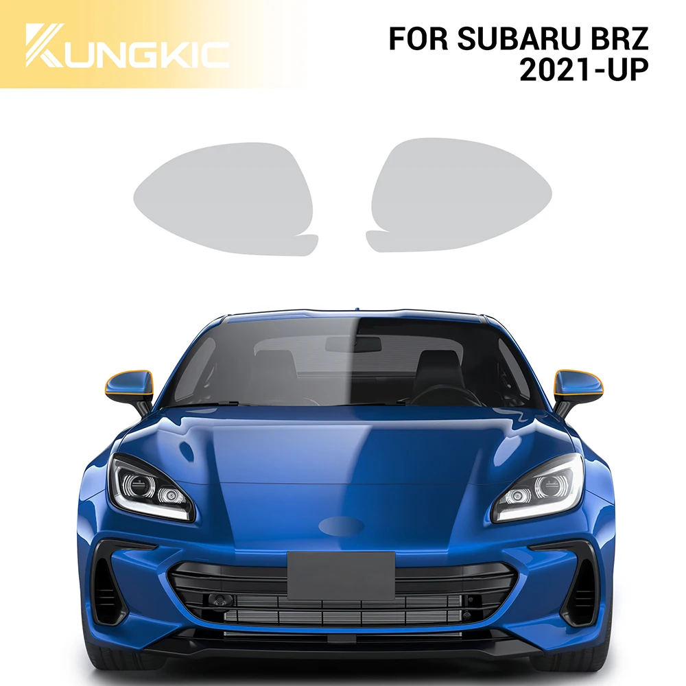 

Пленка из ТПУ для зеркала заднего вида, наклейка для Subaru BRZ, Toyota GR86 2021 2022 2023, прозрачная защитная Противоударная фара