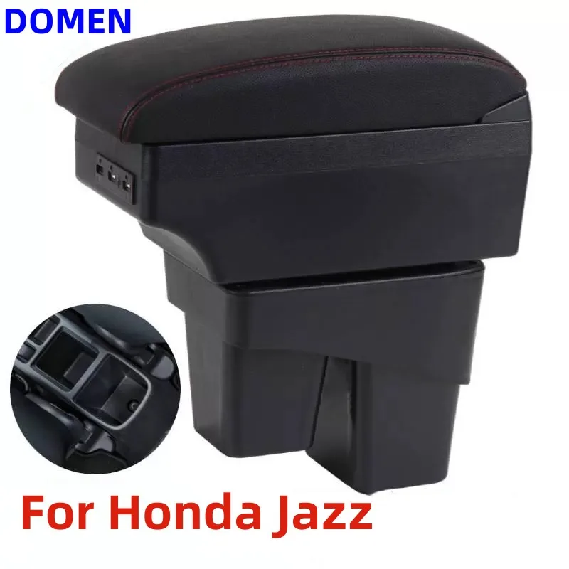 For Honda Jazz Armrest box For Honda Fit Jazz 3 Car Armrest 20142020