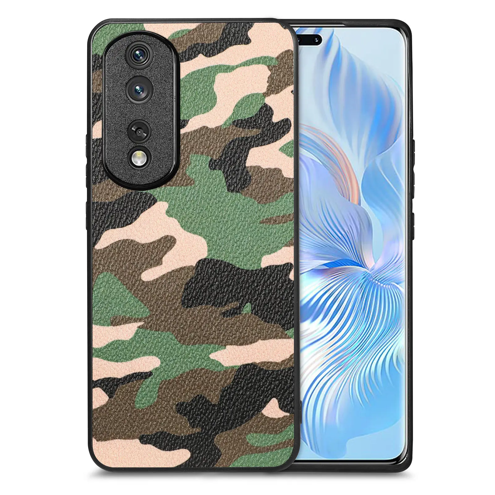 

Phone Case For Huawei honor 80 70 60 50 X8 X40 X9A Play6C Magic 4 Pro Nova9 10 SE Y70 Camouflage Shockproof Cover