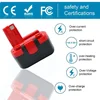 9800mAh 6800mAh 4800mAh 14.4V Battery For BOSCH BAT038 BAT040 BAT140 BAT159 BAT041 GSR 2607335264 14.4 Volt screwdriver battery 6