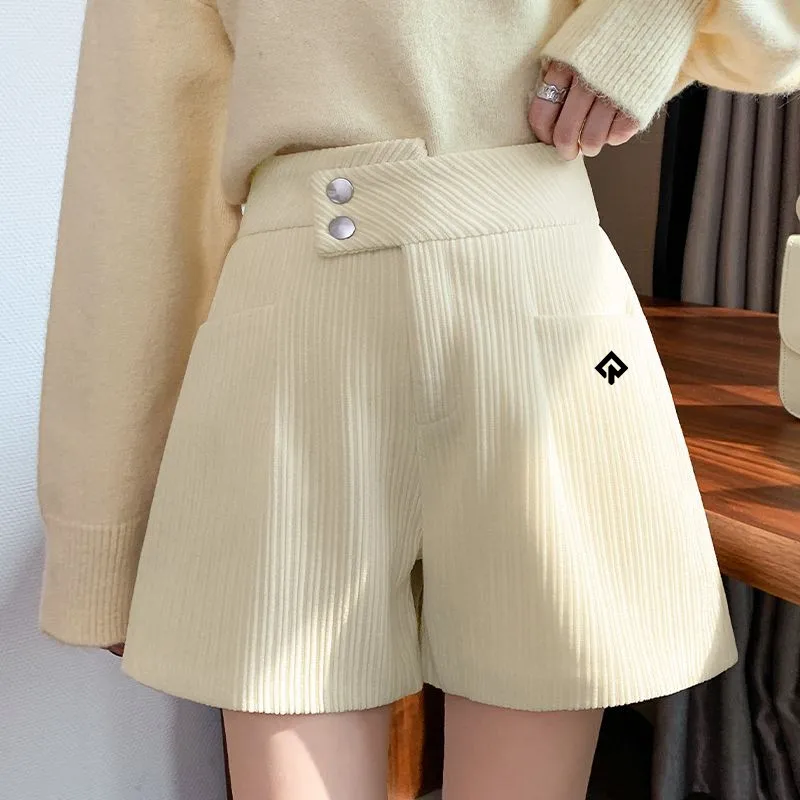 Autumn Winter Golf Wear Women Luxury Brand Golf Shorts Chenille Fashion High Waist Boots and Pants Women Clothes골프 반바지