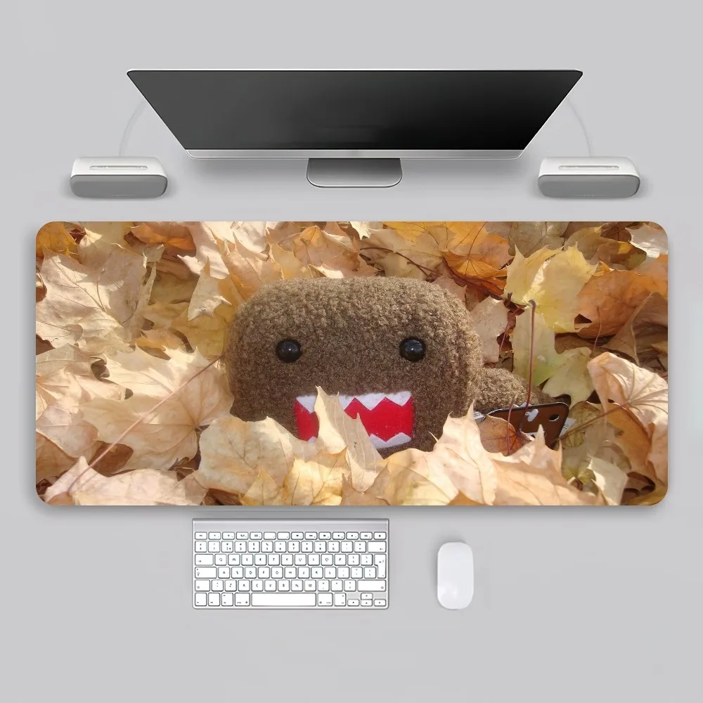 Cute Domo-kun Cartoon Mouse Pad Game Office Large PC Keyboard Rubber Big Computer Laptop Table Desk 5