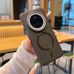 Magnetic Leather Sticker Phone Case - Drop & Shock Resistant Design for Huawei Mate 70 Air (Black)