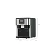 3-in-1 Stainless Steel Countertop Ice Maker Crushes 33lbs/24hrs with Water DispenserEfficiently Produces Bullet-Shaped Ice 5