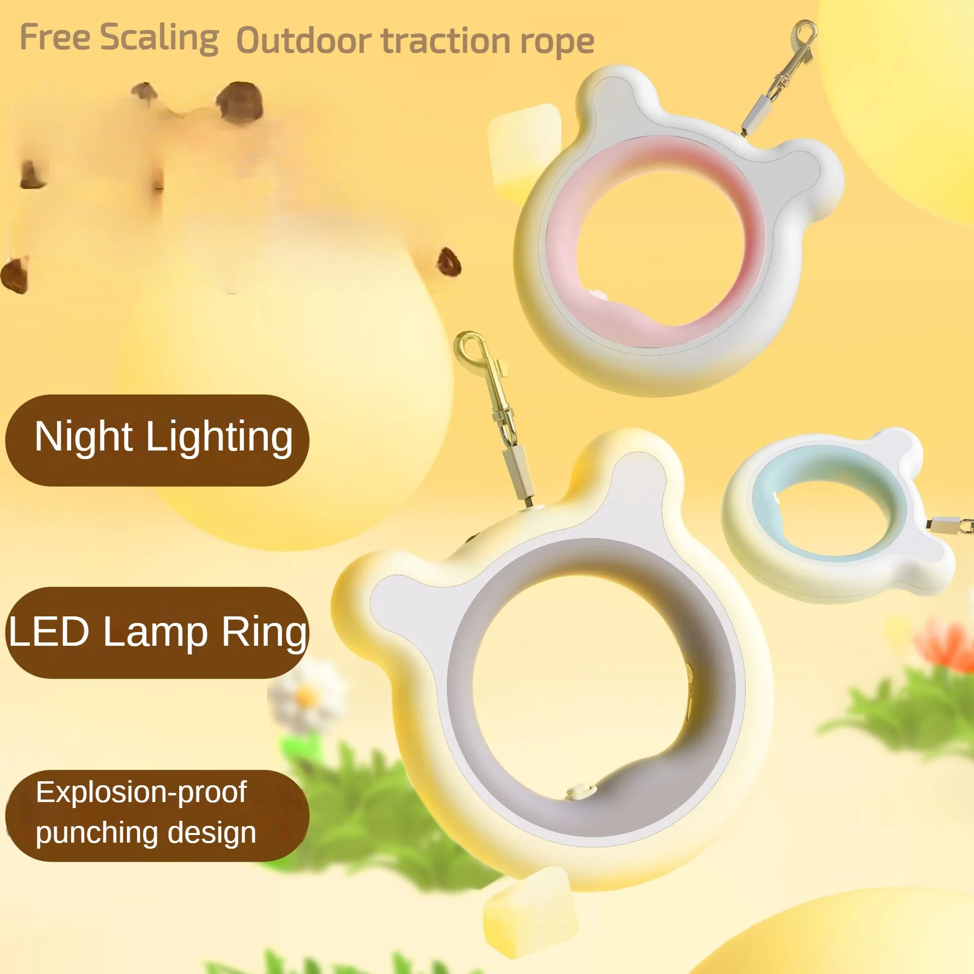 

Telescopic Traction Rope for Dogs and Cats, Ultimate Pet Supplies, The Perfect Lighting