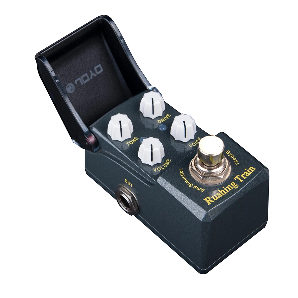 JF-306 RUSHING TRAIN Amp Simulator Pedal Classic Speaker Clean Sounds Crisp Rhyt