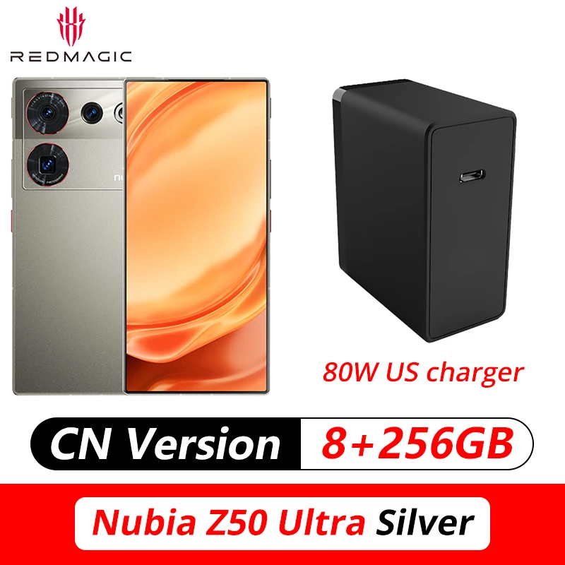 Nubia Z50 Ultra Mobilephone 6.8 Inch 144hz Amoled Flexible Display