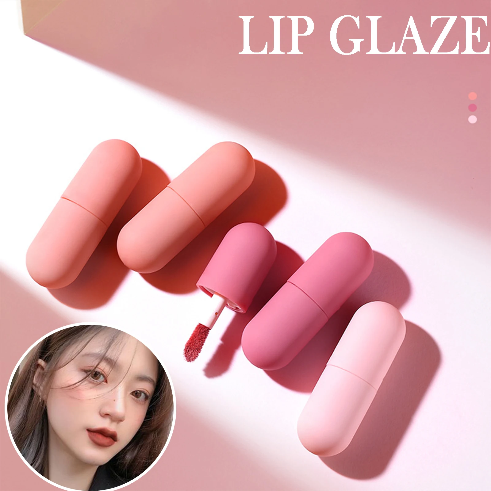 

Mirror Matte Velvets Three Series Lip Glaze Set Colorful Non-Stick Cup Lip Tint For Outdoor Travel помада для губ косметика