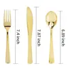 2203-538f53.jpg Elegant 180-Piece Gold Disposable Cutlery Set