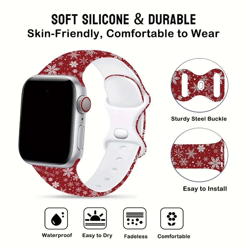 Festive Silicone Loop Bracelet