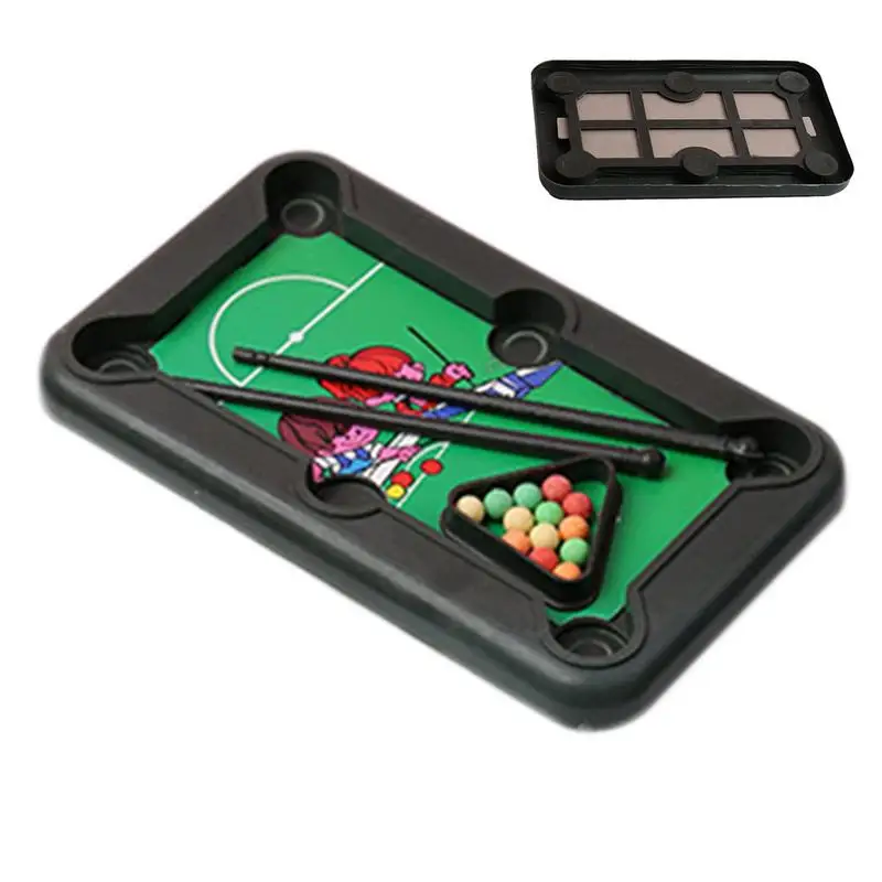 Small Pool Table Game Kids Billiards Table Pool Toy Interactive Game For Children Friends