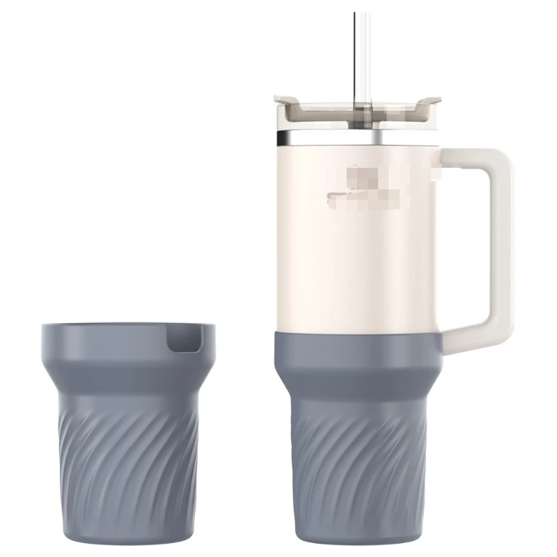 Silicone Cup Bottom Protector Sleeve for Stanley Cups - Convenient and Practical Home Essential Travel Cup  Accessories