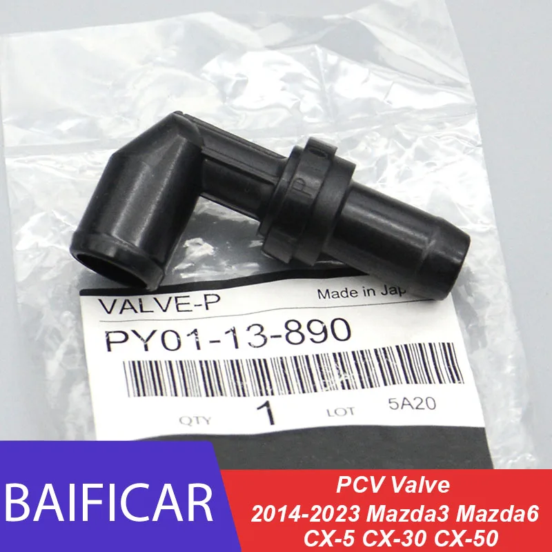 Baificar Genuine PCV Valve PY01-13-890 PE01-13-890 For 2014- Mazda3 Mazda6 CX-5 CX-30 CX-50