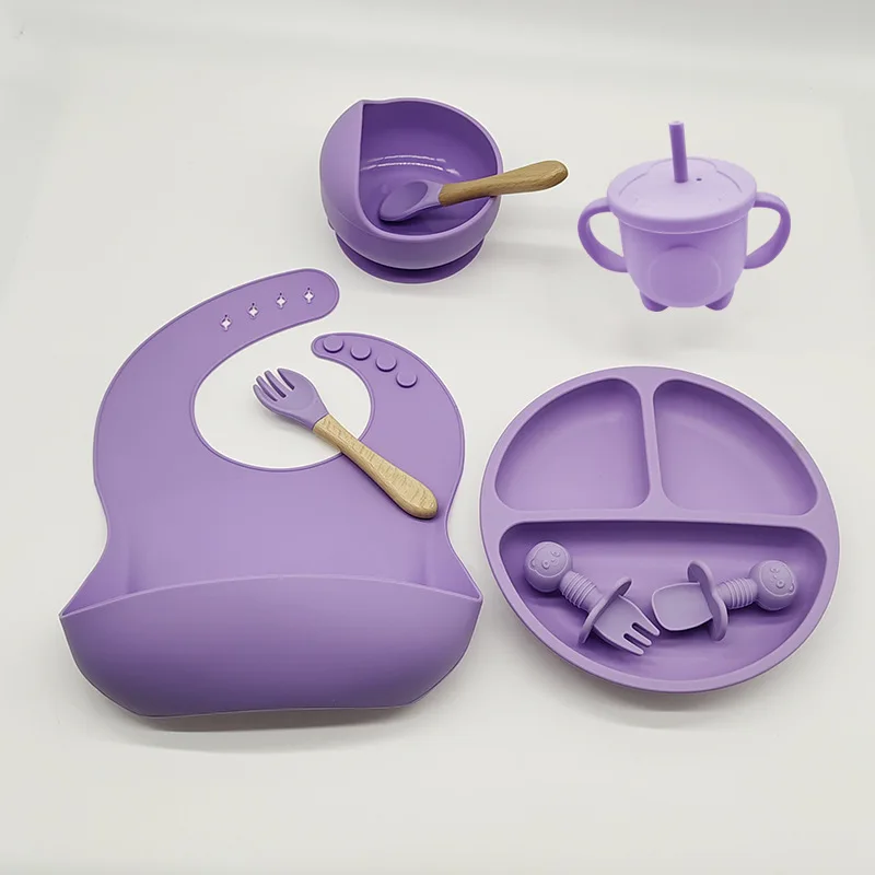 Dark purple 8piece
