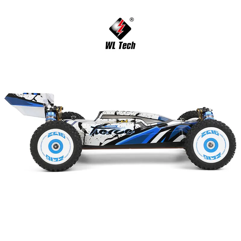 WLtoys 124017 V8 1:12 4WD 75Km/H RC Racing Car One Hand Remote Control Drift High-Speed Brushless Motor Off-Road Toys Kids Gift 4