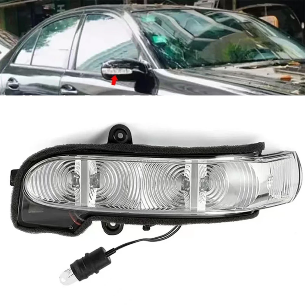 

1pc Left Rearview Mirror Turn Signal Lamp DC12V Yellow Car Lights For Mercedes-Benz E500 2003-2006/ G500 2002-2008 #2038201321