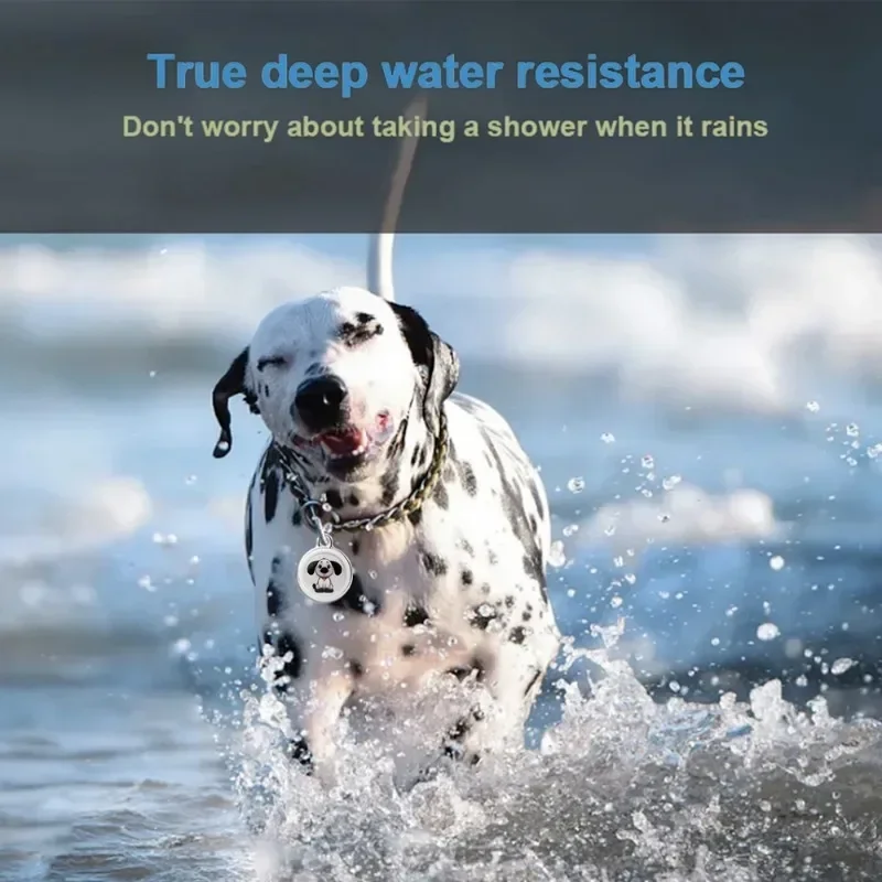 Waterproof GPS Tracker for Pet Dog Cat Android IOS No Subscription