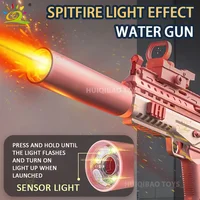 HUIQIBAO M416 Vector QBZ95 Electric Water Gun Firing Light Summer Outdoor Beach Shooting Game Toys for Children Adults Boys Gift 2